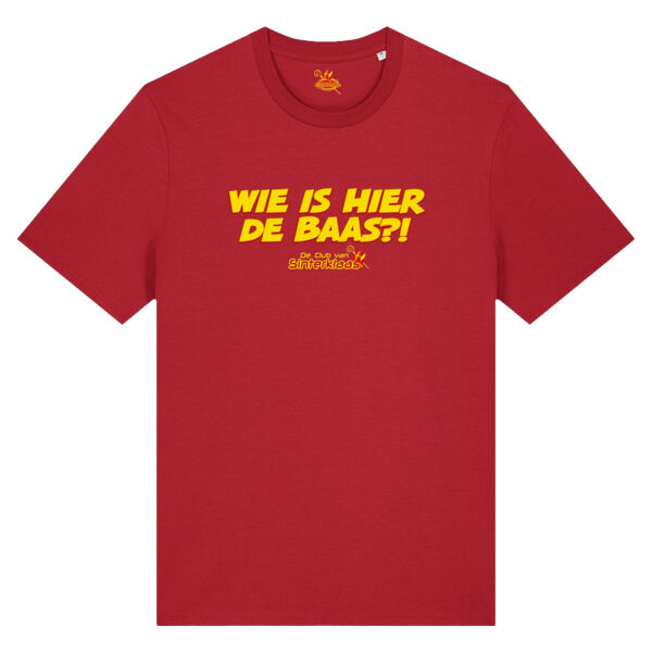 Wie is hier de Baas!? T-shirt Thumbnail