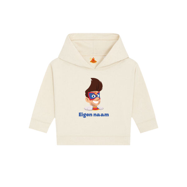 Superpiet Baby Hoodie met eigen naam  Thumbnail