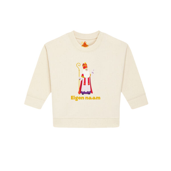 Sinterklaas Baby Sweater met eigen naam  Thumbnail