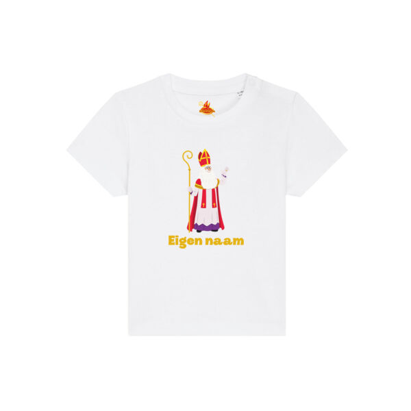 Sinterklaas Baby T-shirt  met eigen naam  Thumbnail