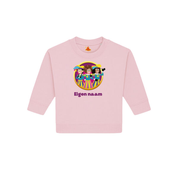 Meiden van KADO Baby Sweater met eigen naam Thumbnail