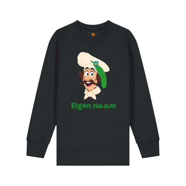 Bakpiet Kinder Sweater met eigen naam Thumbnail