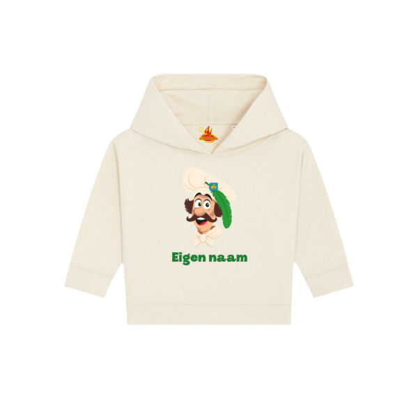 Bakpiet Baby Hoodie met eigen naam Thumbnail
