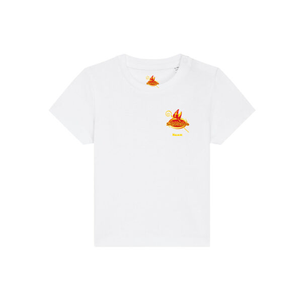 De Club Logo Baby T-shirt met eigen naam Thumbnail