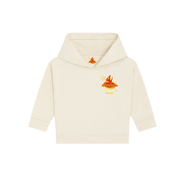 De Club Logo Baby Hoodie met eigen naam Thumbnail